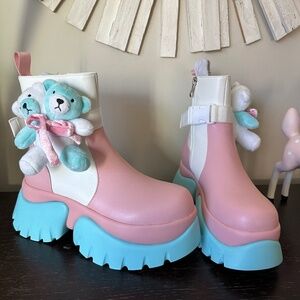 Melanie Martinez koi teddy bear boot